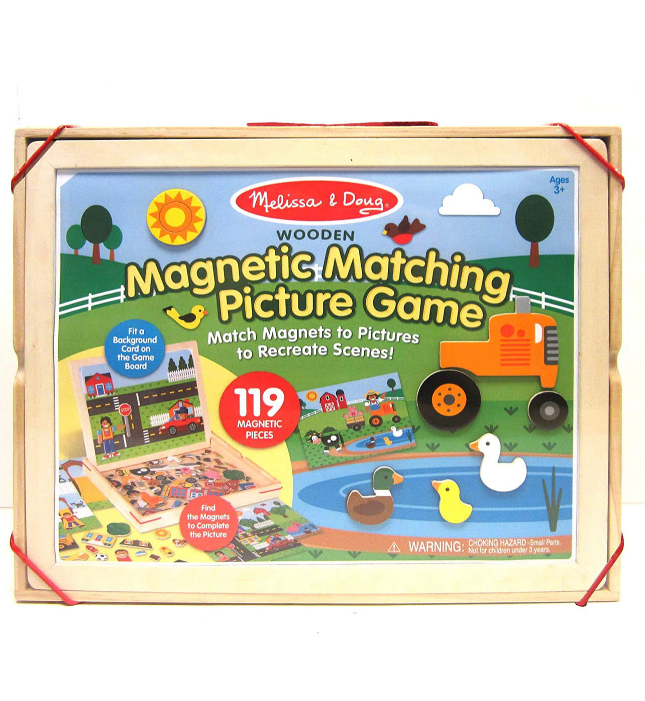 Melissa & Doug - 119件磁力場景matching遊戲套裝🧲