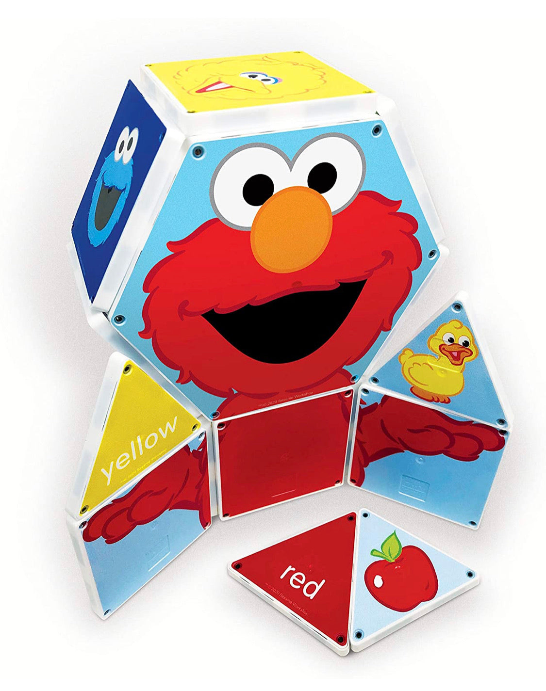 Sesame Street - 芝麻街Elmo 磁力新積木