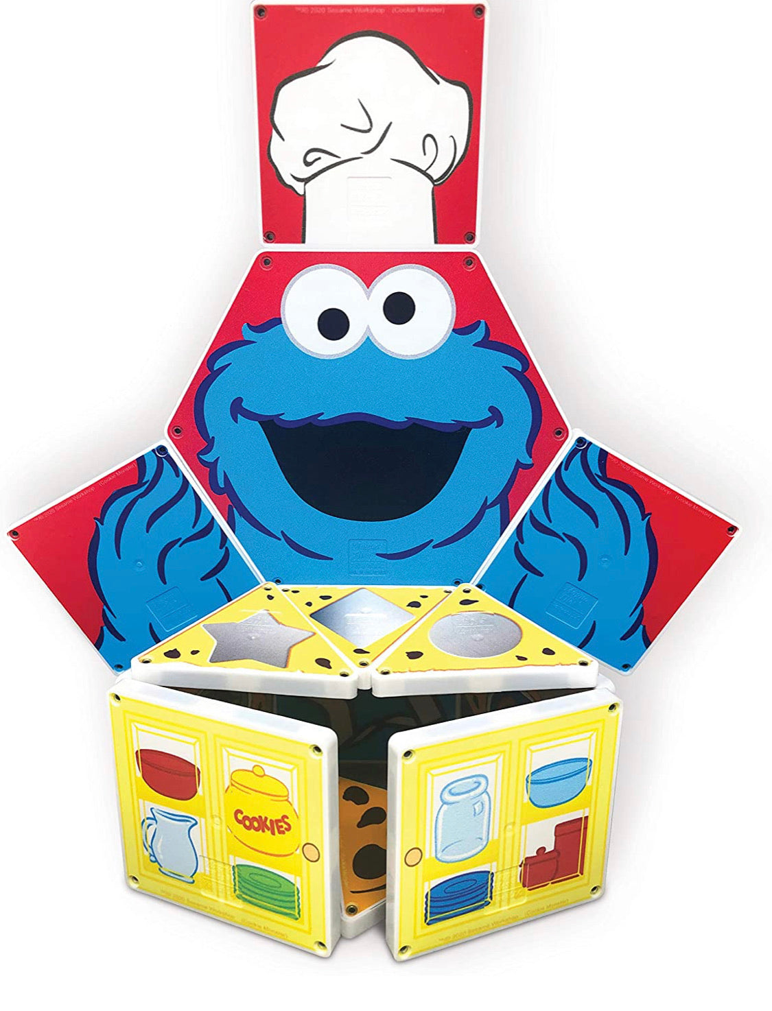 Sesame Street - Cookie Monster 磁力新積木