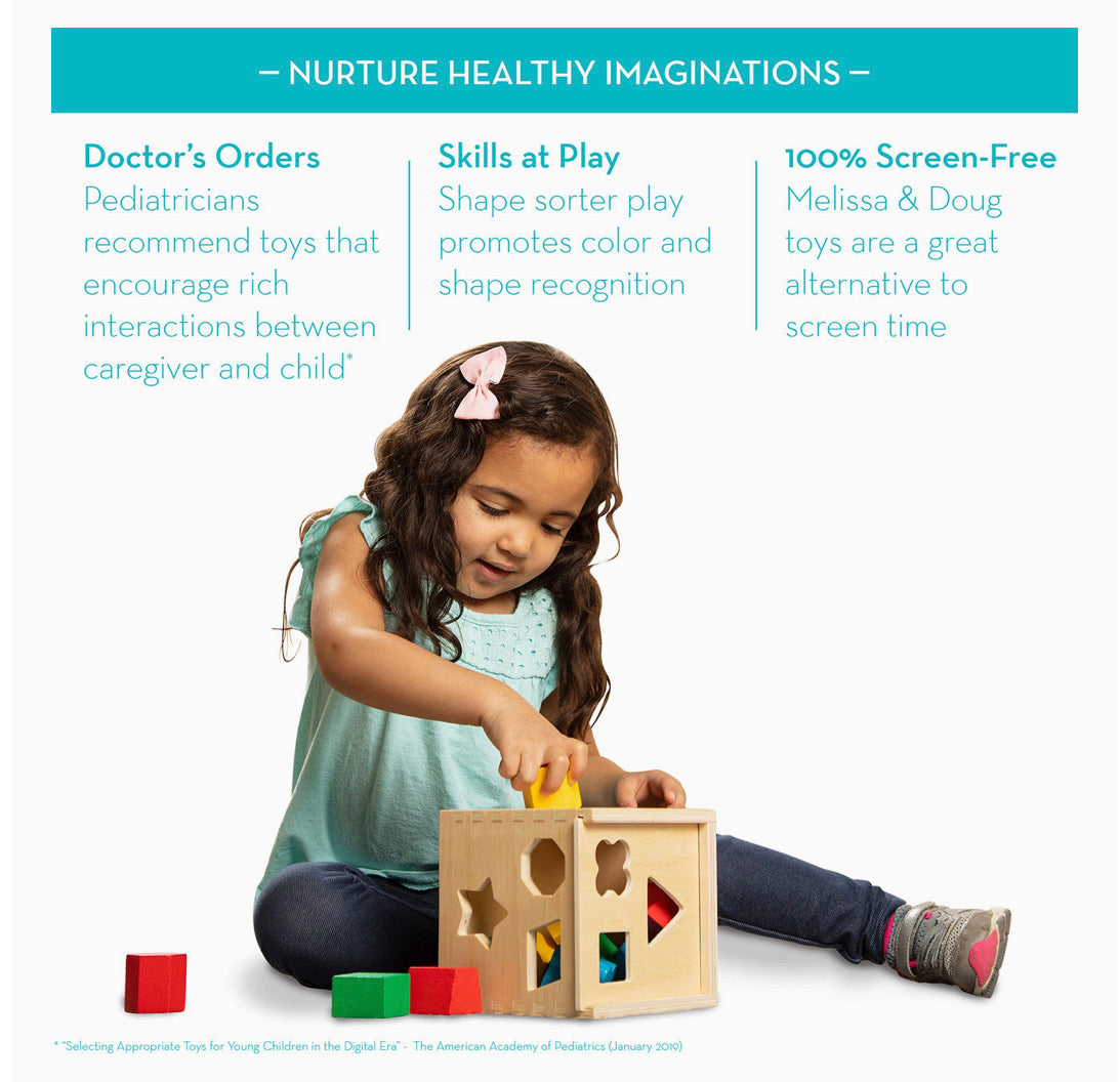 Melissa & Doug - 色彩形狀盒子