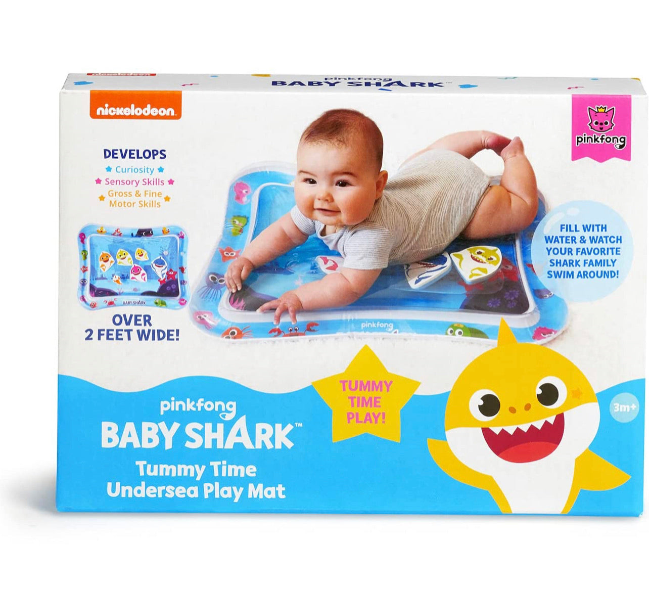 Baby Shark Tummy Time Play Mat