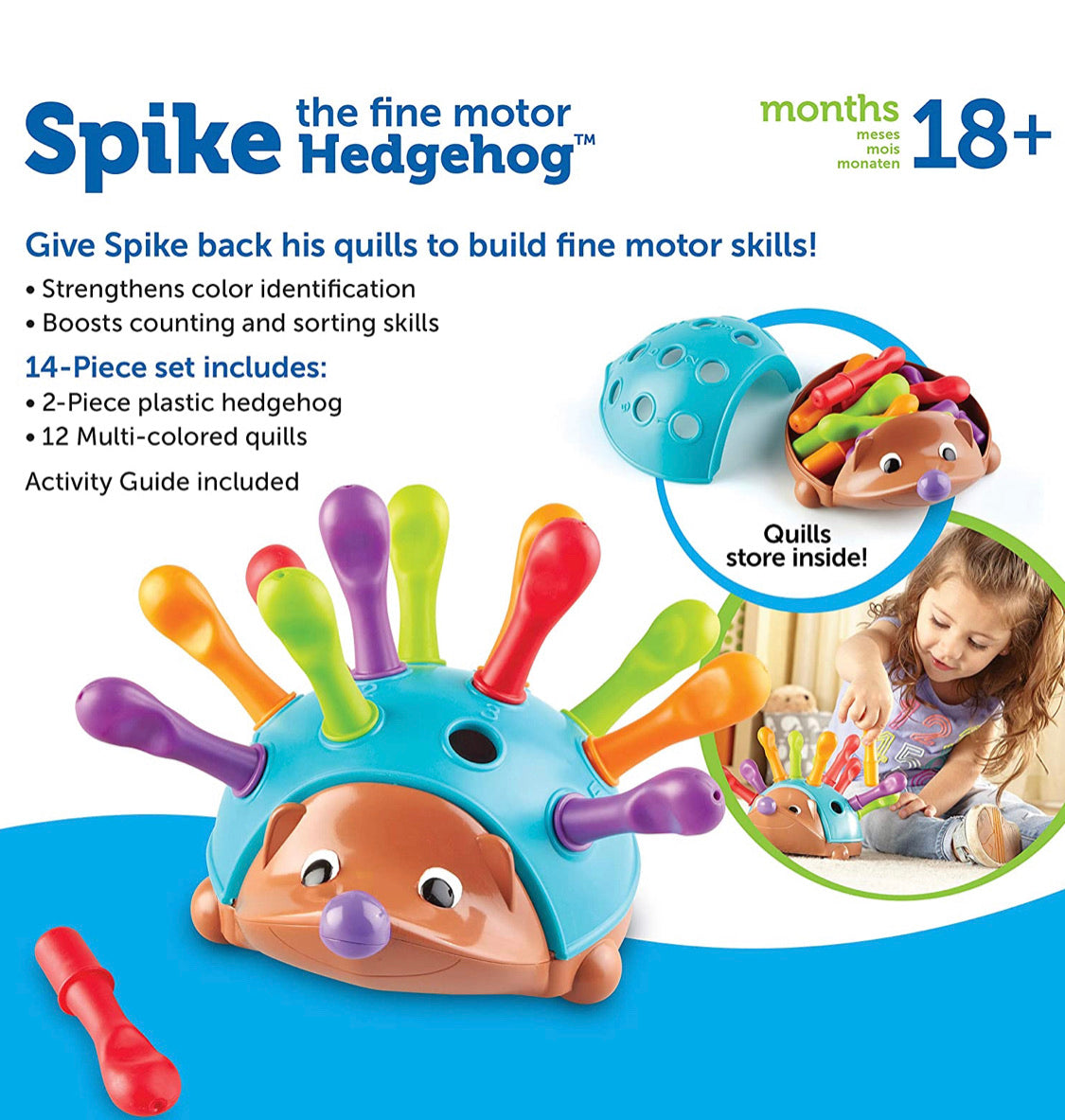 Learning Resources - 可愛洞洞小刺猬