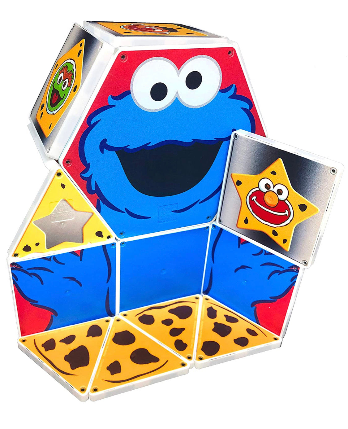 Sesame Street - Cookie Monster 磁力新積木