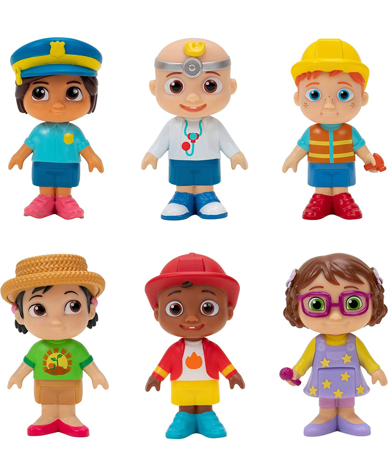 Cocomelon 小職人公仔套裝 (6隻裝)