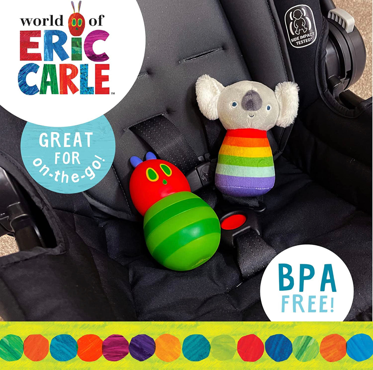 The Very Hungry Caterpillar - 5吋Shake & Rattle Set