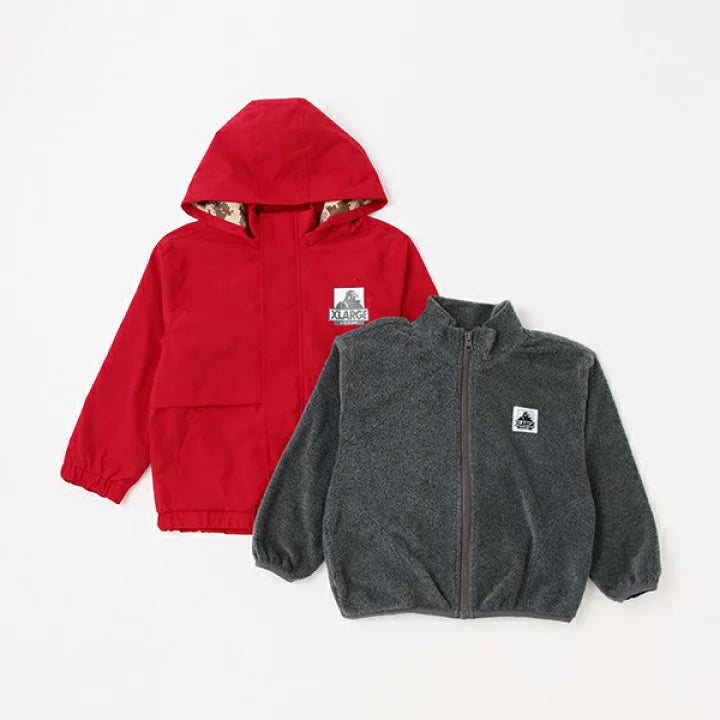 日本直送 - 2022 XLARGE KIDS 可拆式 3way Jacket (90-140)