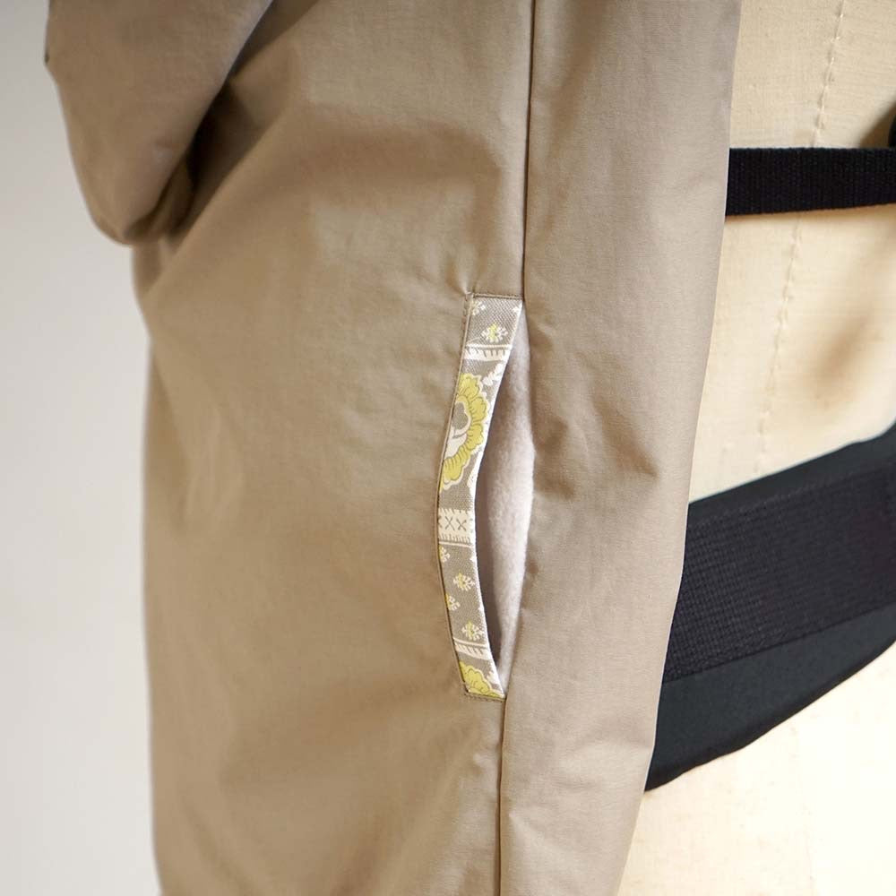 10mois - 日本製多功能保暖披巾 - 卡其色 (日本限定)