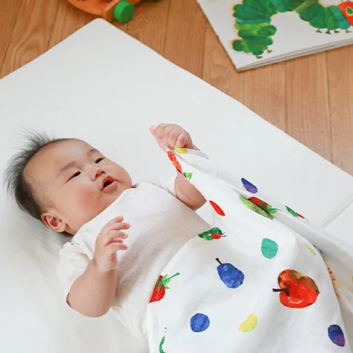 The Very Hungry Caterpillar - 純棉薄被仔