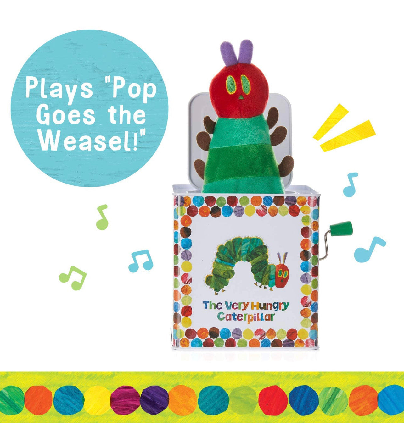 The Very Hungry Caterpillar - 毛毛蟲Jack in the box音樂盒