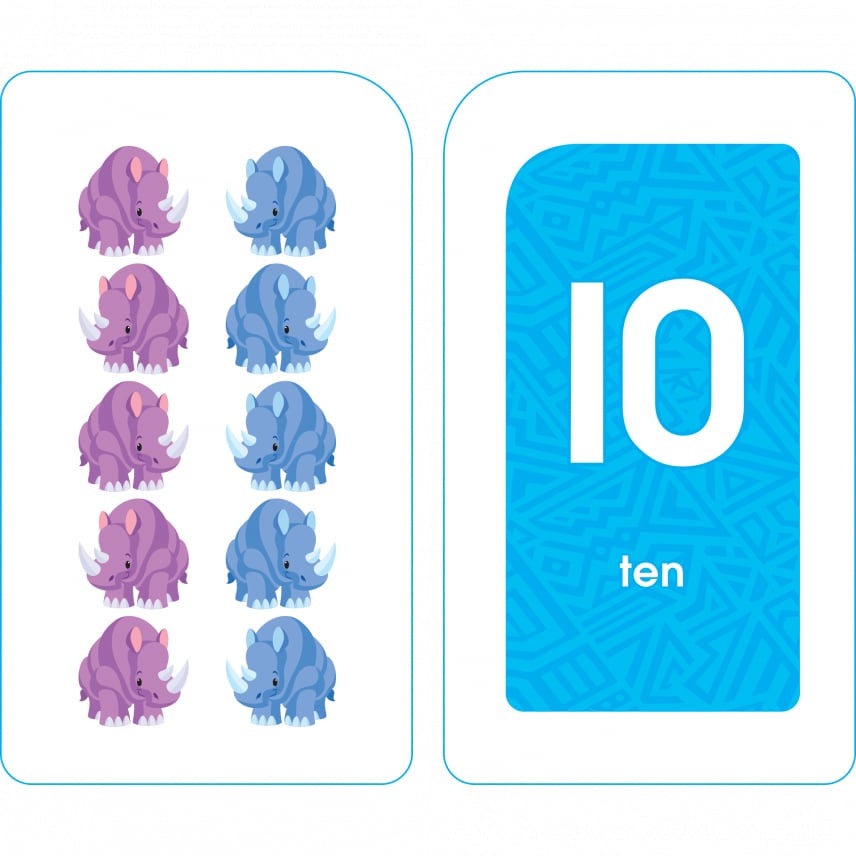 School Zone Flash Card 學習記憶快閃卡 - Numbers 0-25