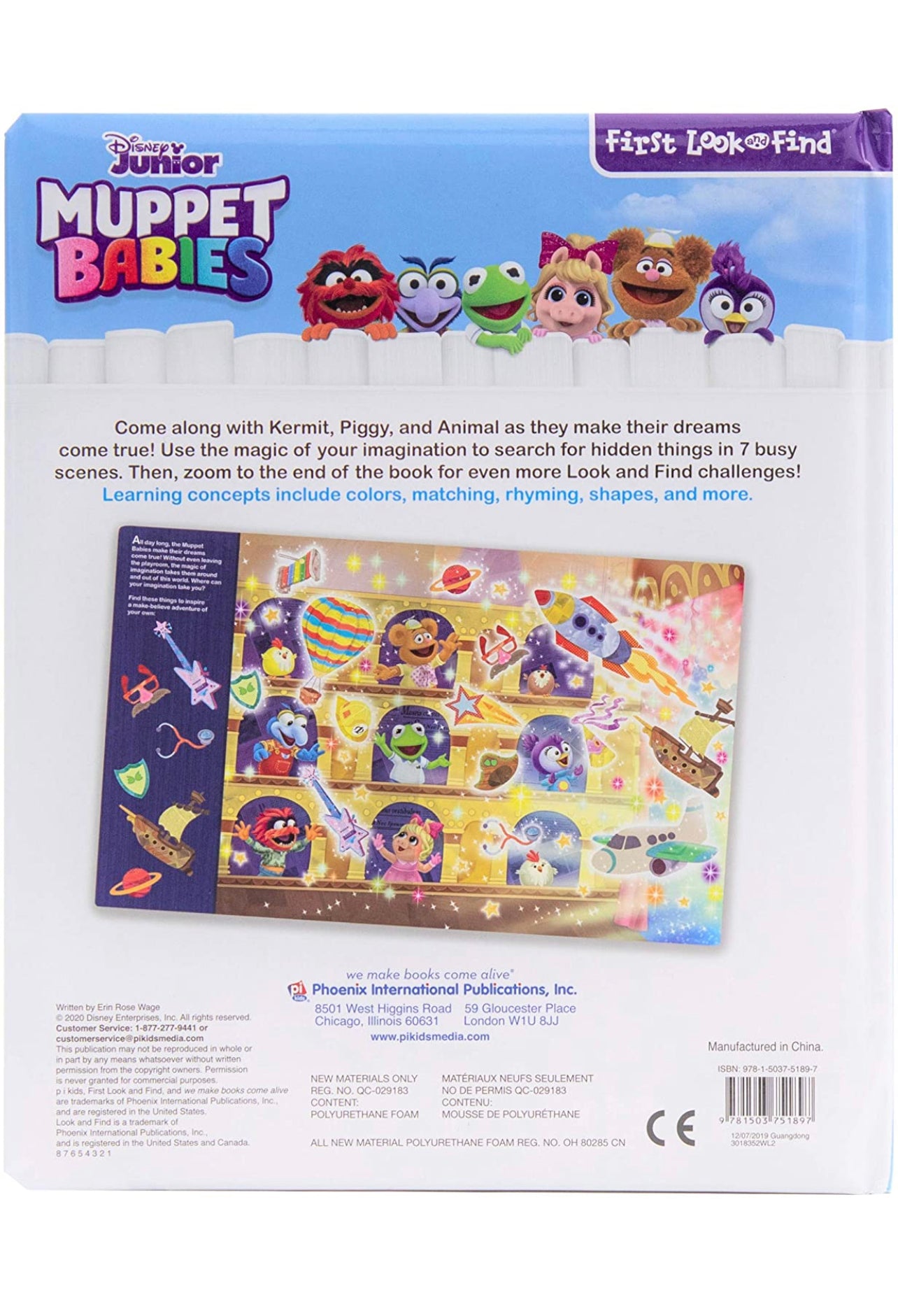 My First Look & Find - Muppet Babies Look & Find 大圖書