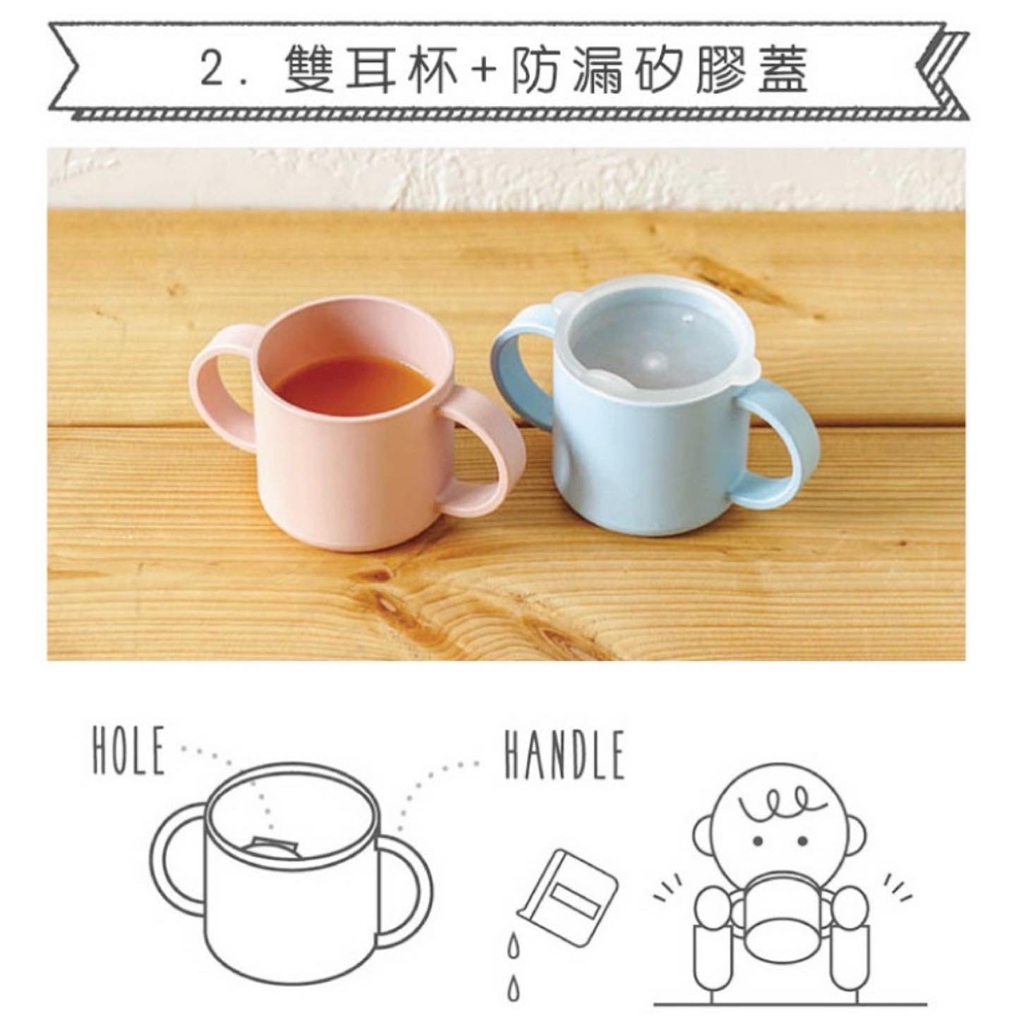 10mois - Mamamanma GRANDE 超夢幻粉彩雲朵竹纖維餐具禮盒 (粉藍)