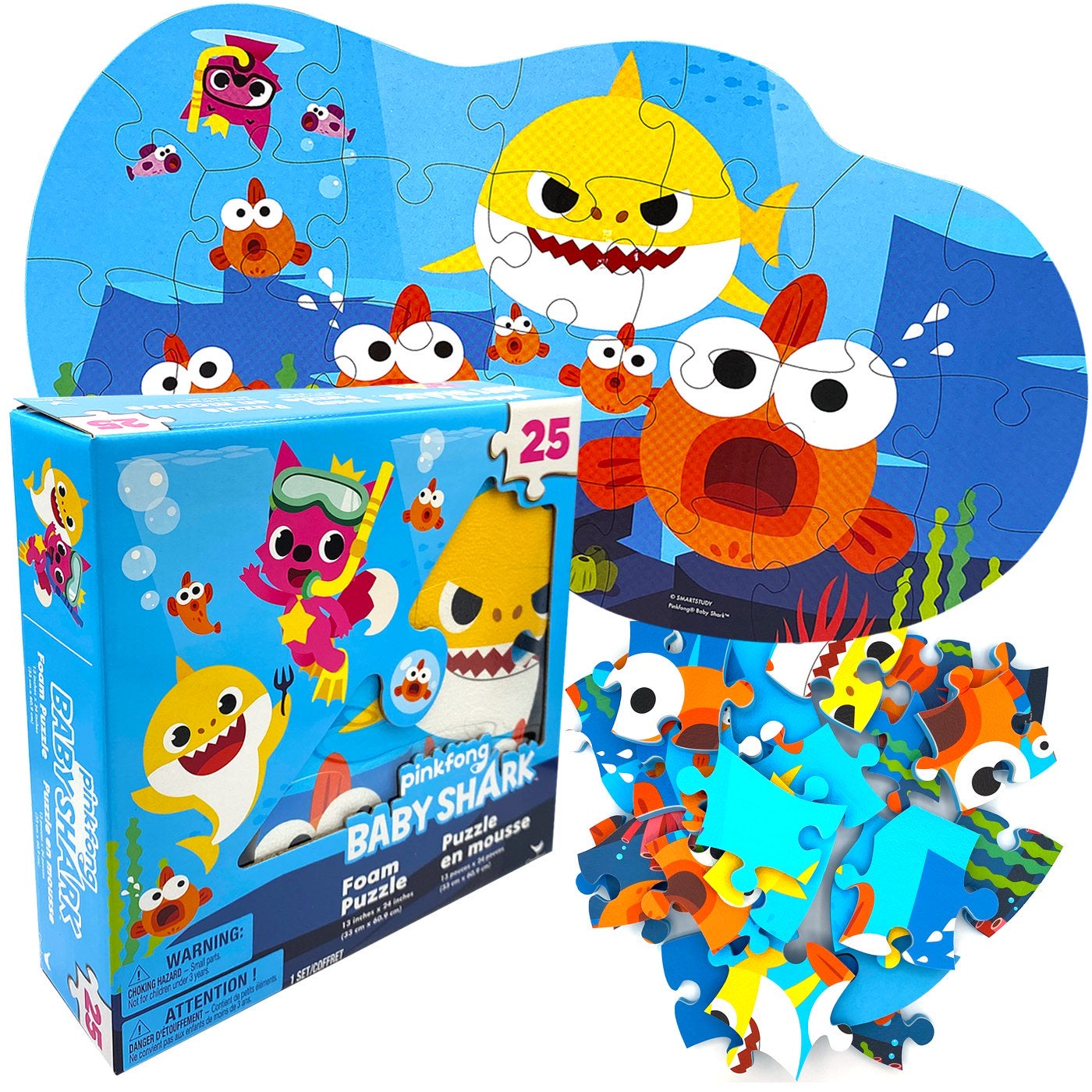 Baby shark 2024 floor puzzle