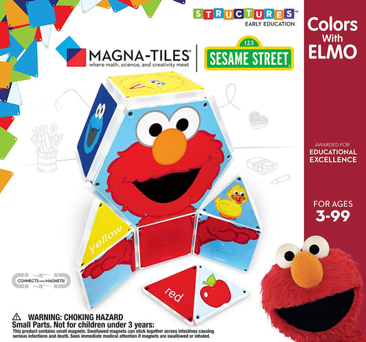 Sesame Street - 芝麻街Elmo 磁力新積木