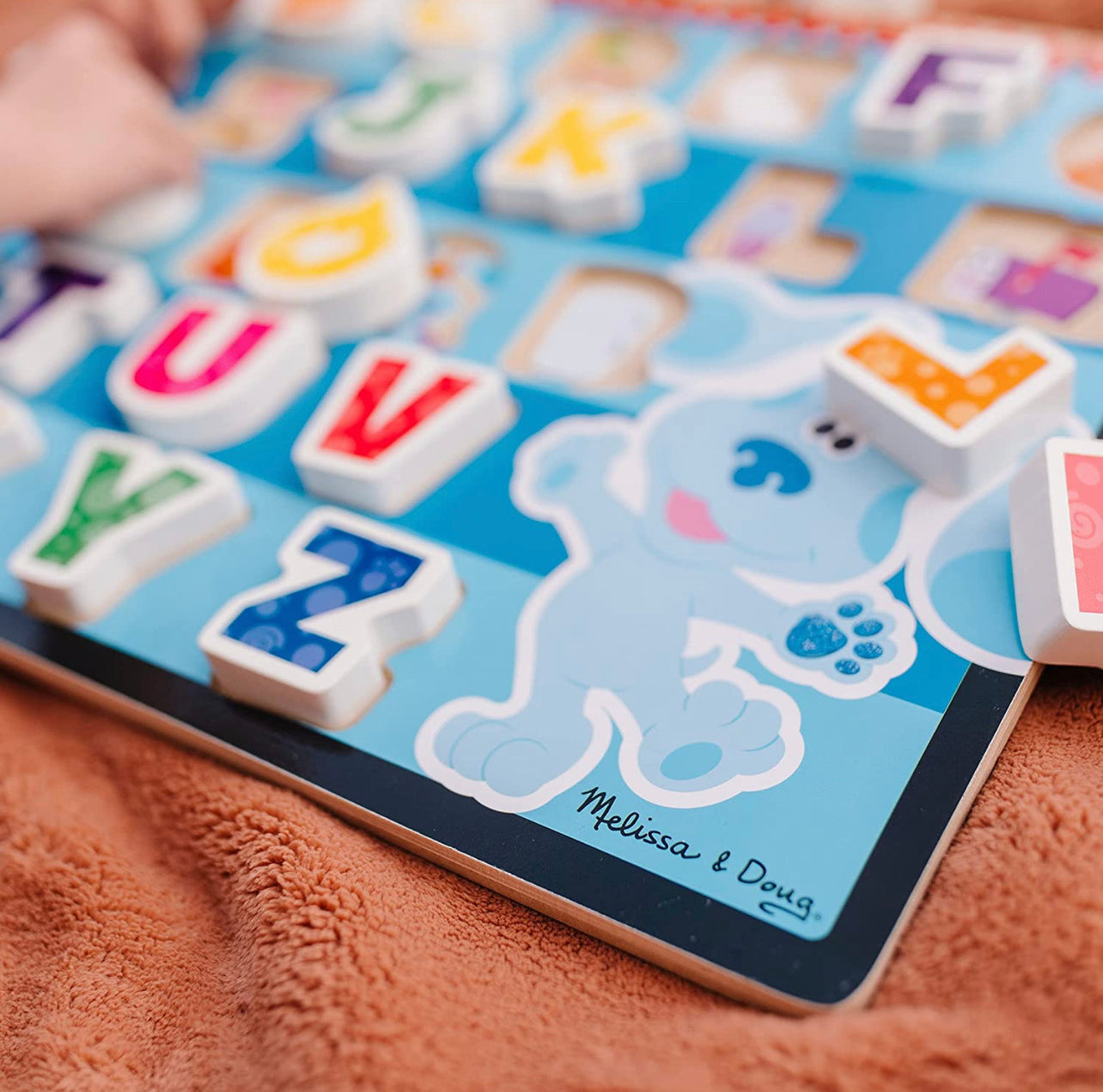 Melissa & Doug x Blue's Clues 🌈必備優質字母板🙆🏻♀️