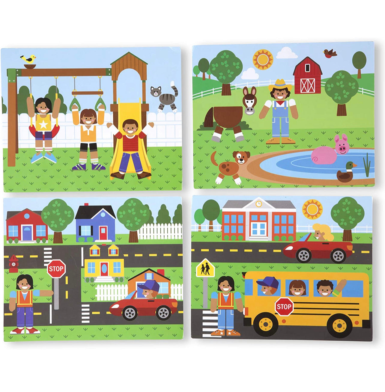 Melissa & Doug - 119件磁力場景matching遊戲套裝🧲