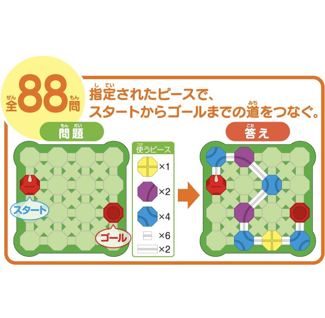 日本直送 - Kumon 日本公文 彩虹運波波小路軌