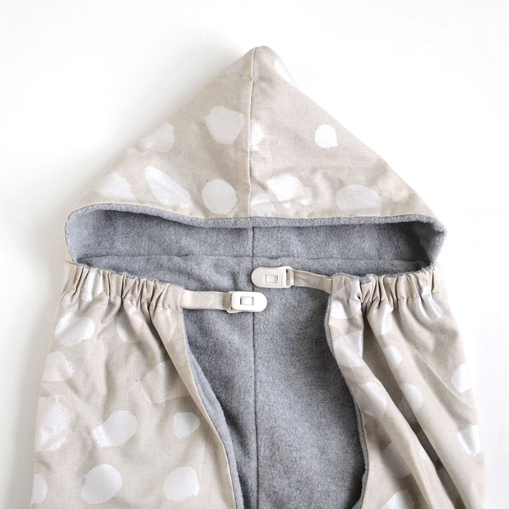 10mois - 日本製多功能保暖披巾 - 墨綠色 (日本限定)