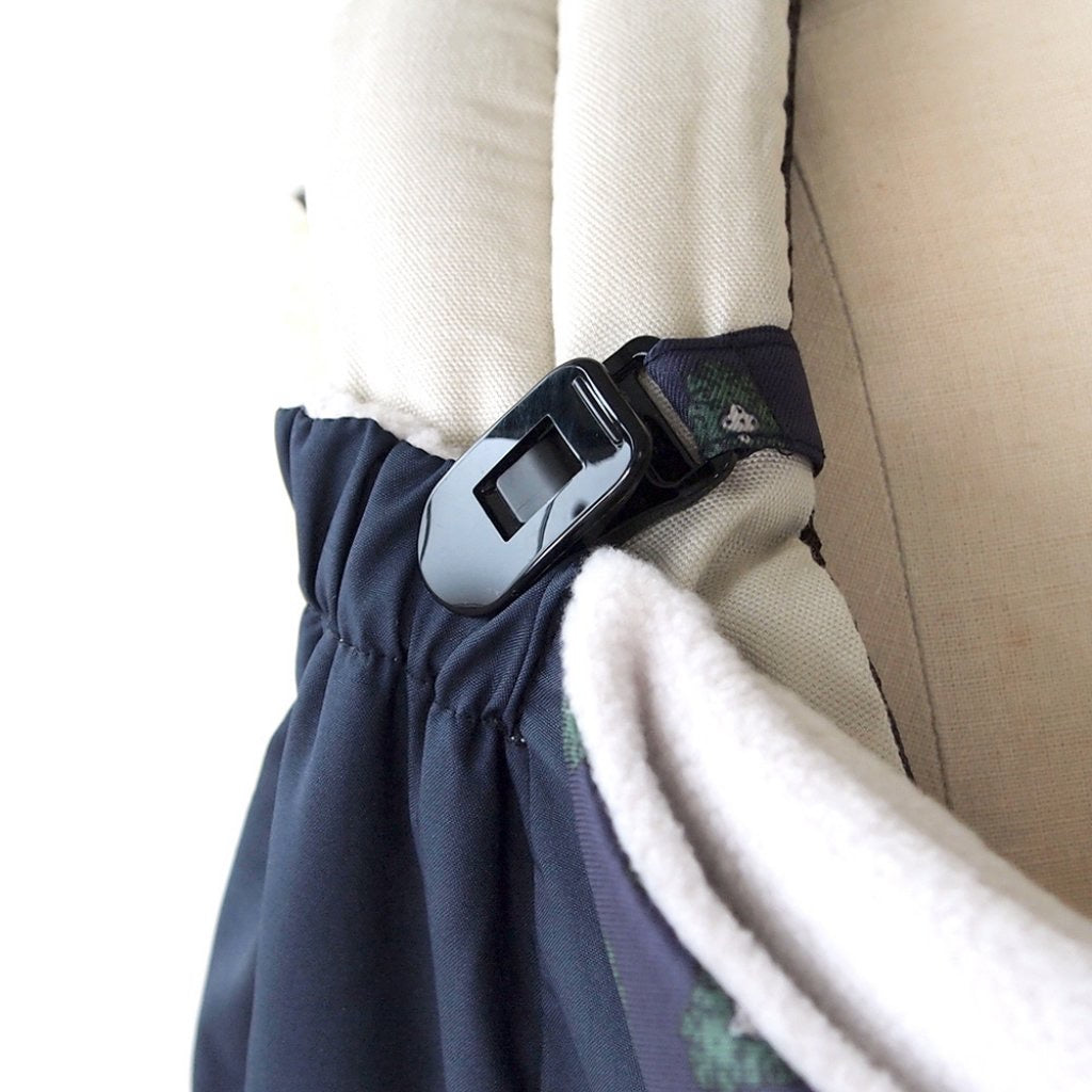 10mois - 日本製多功能保暖披巾 - 寶藍色 (日本限定)