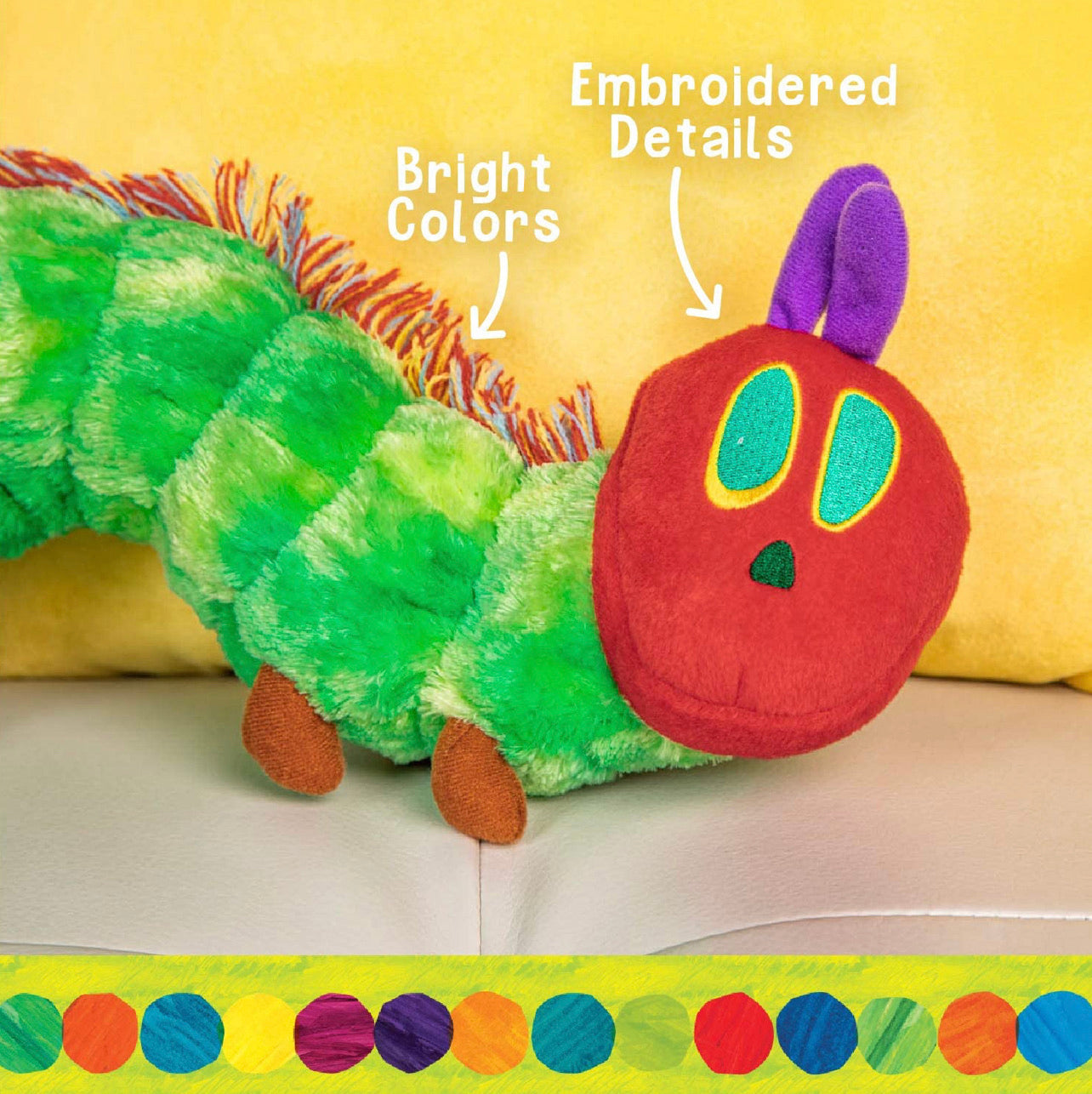 The Very Hungry Caterpillar - 12吋毛毛蟲公仔🐛