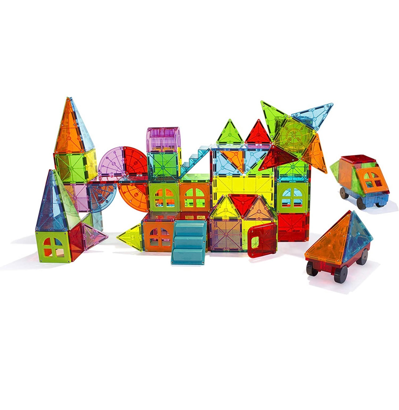 Magna-Tiles 磁力片積木玩具 - Metropolis 110塊套裝