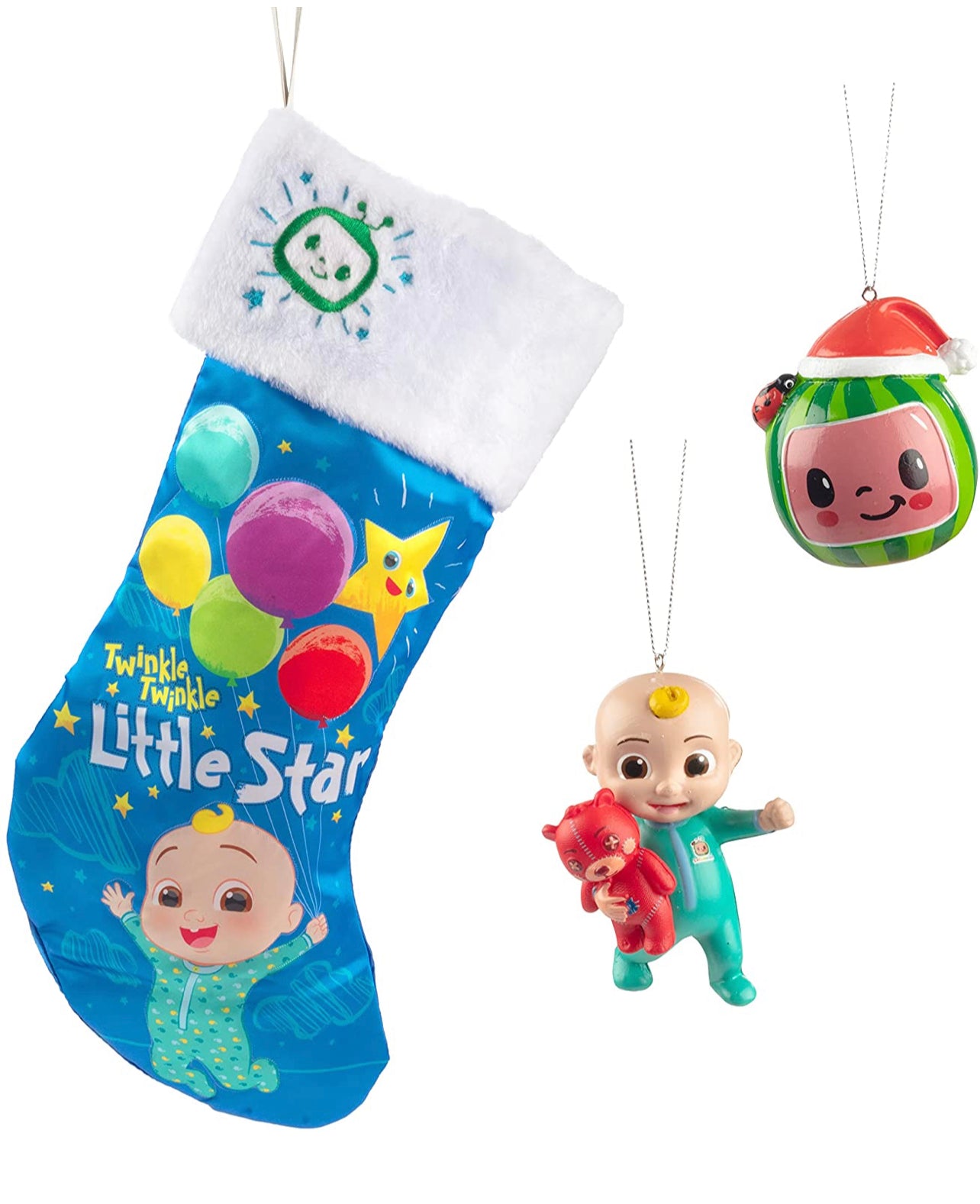 Cocomelon 最愛JJ聖誕襪連超可愛聖誕裝飾套裝