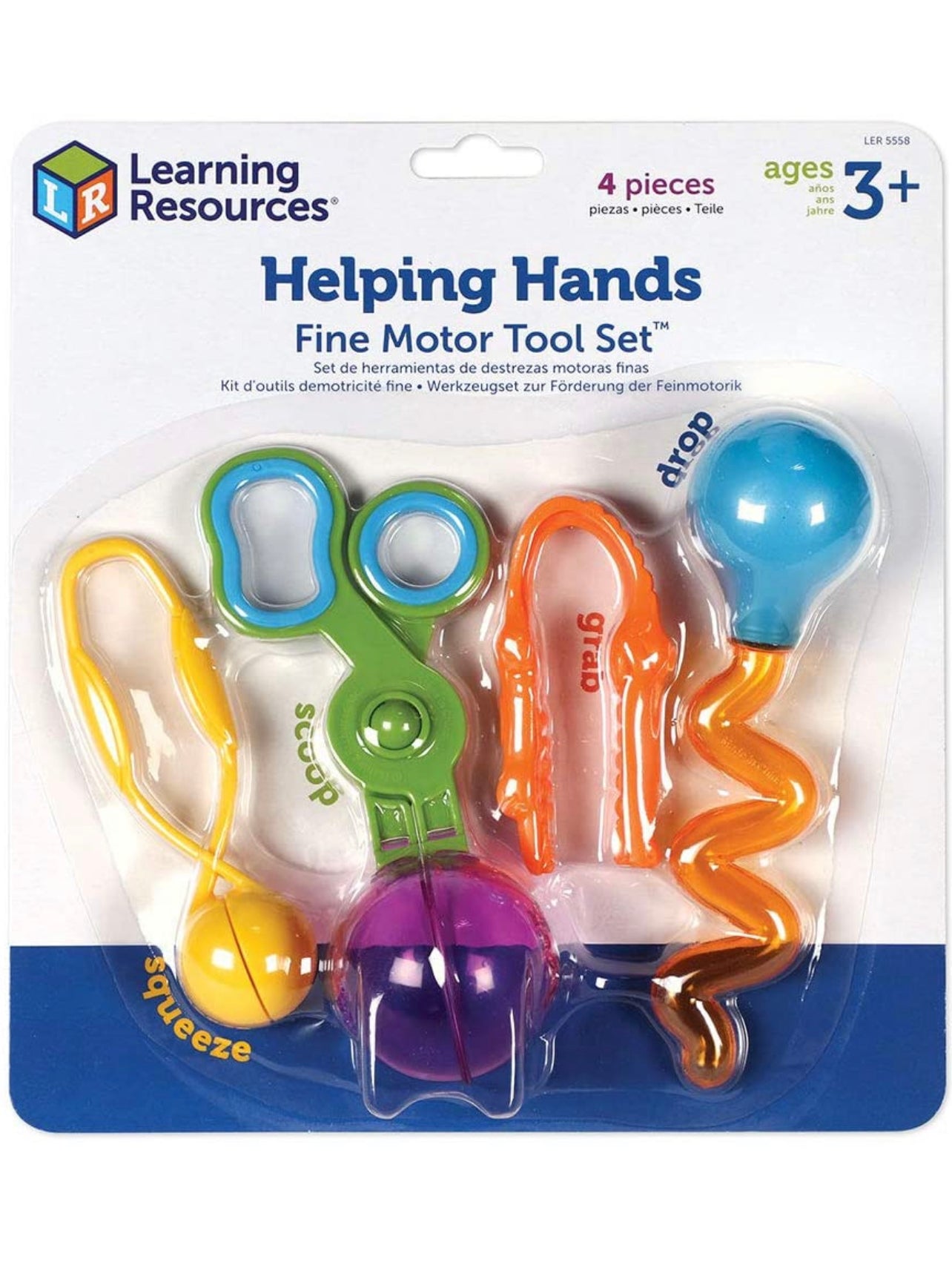 Learning Resources - Helping Hands Fine Motor Tool Set