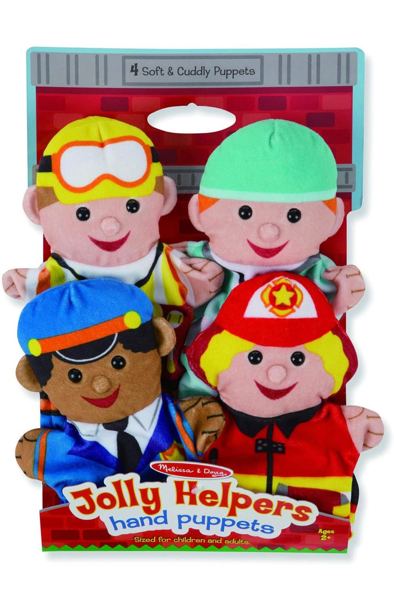 Melissa & Doug - Jolly Helpers 朋友毛毛手偶