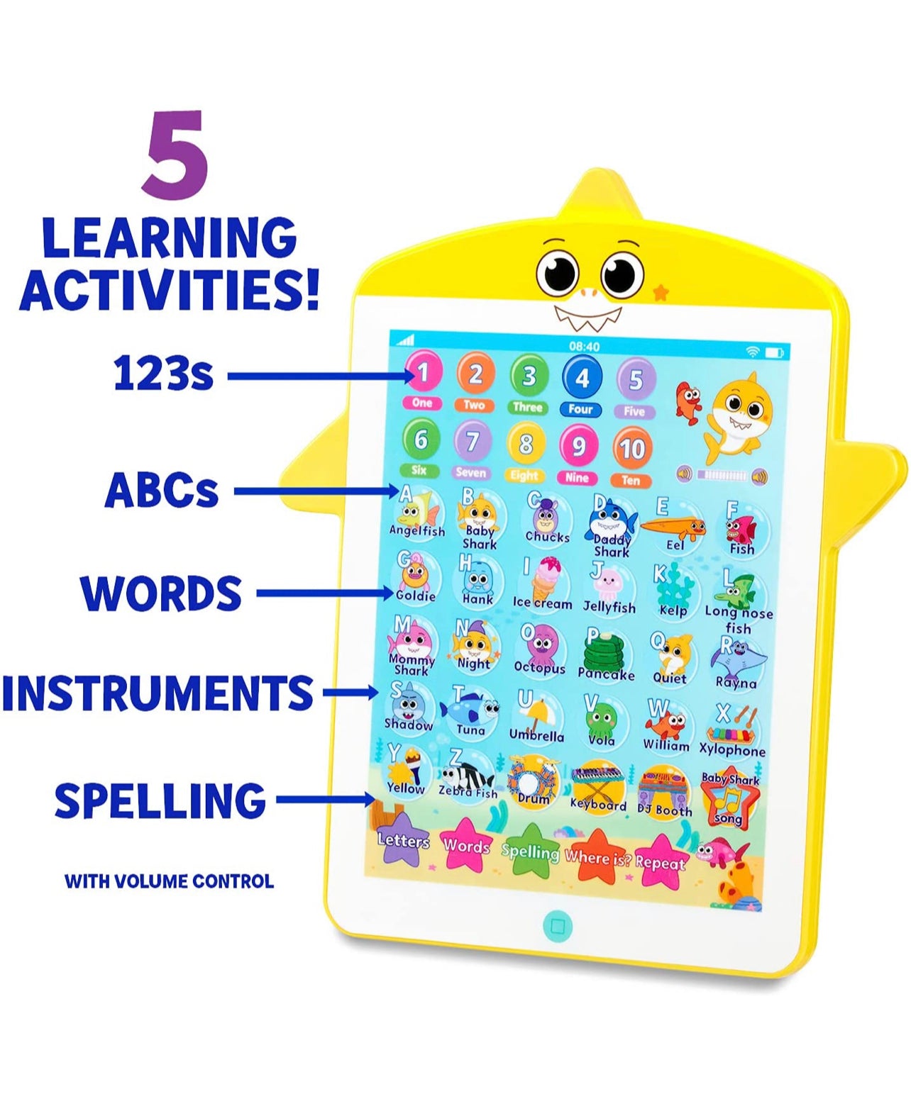Baby Shark ABC音樂BB Ipad