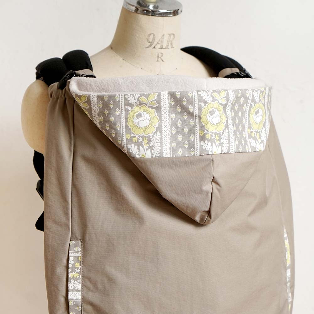 10mois - 日本製多功能保暖披巾 - 卡其色 (日本限定)