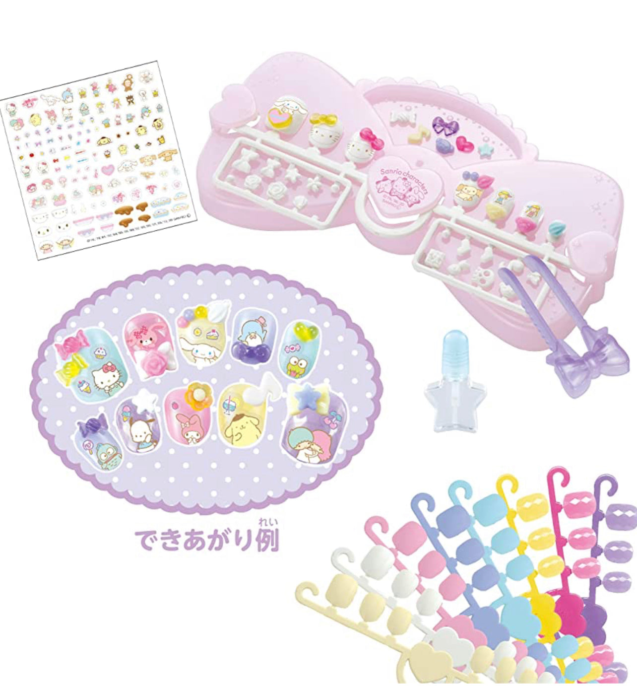 日本直送 - Sanrio Nail Studio DIY套裝💅