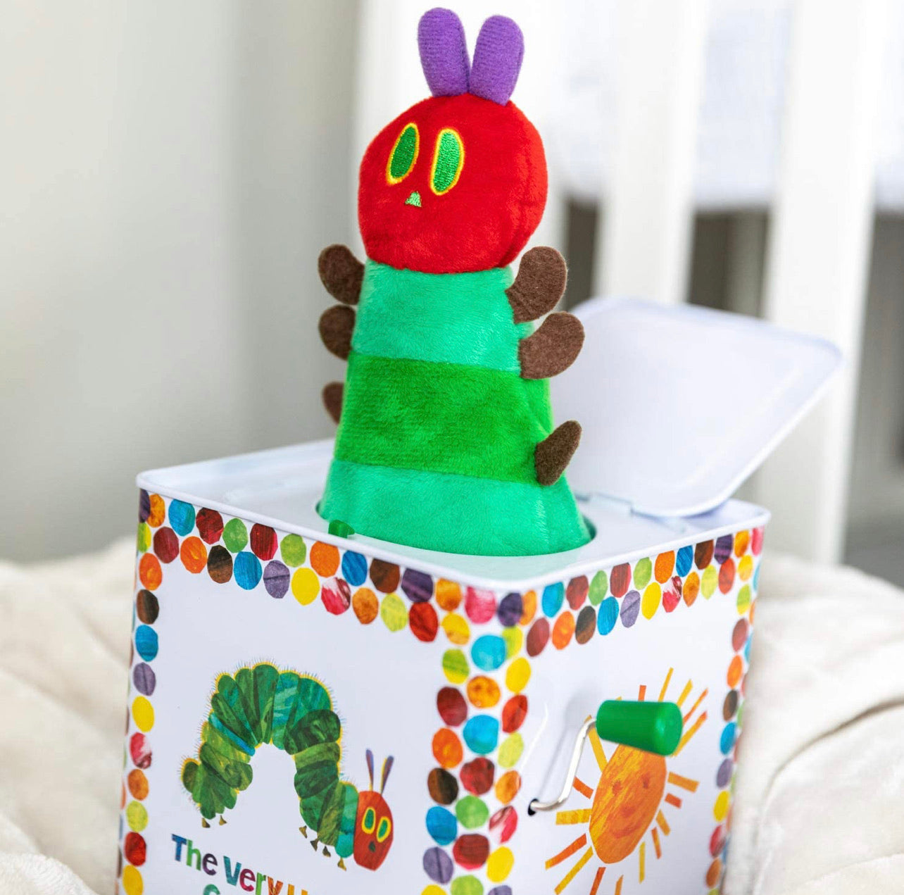 The Very Hungry Caterpillar - 毛毛蟲Jack in the box音樂盒