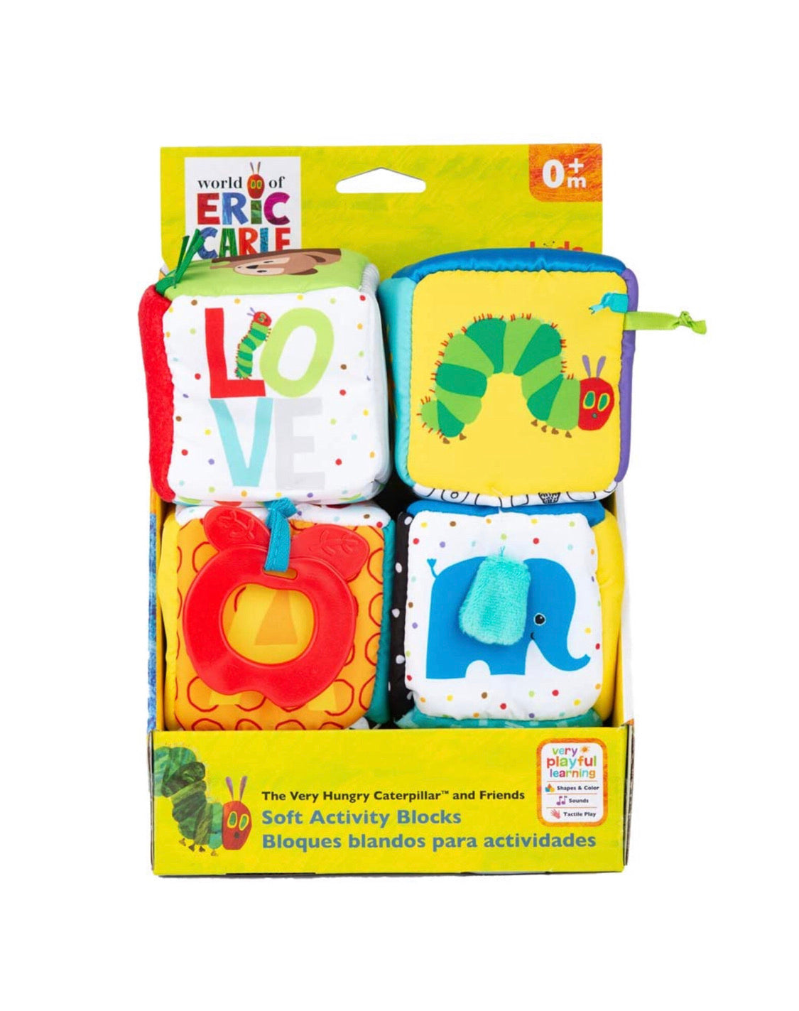 The Very Hungry Caterpillar - 色彩繽紛毛毛蟲軟積木🐛