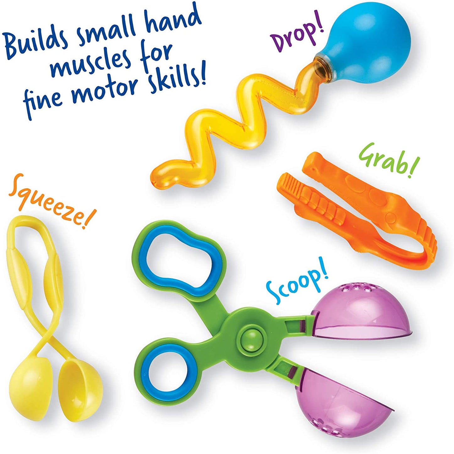 Learning Resources - Helping Hands Fine Motor Tool Set