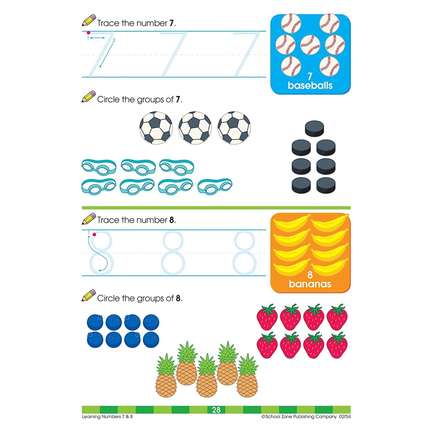 School Zone - Preschool Workbook (Preschool Scholar 32 pages)