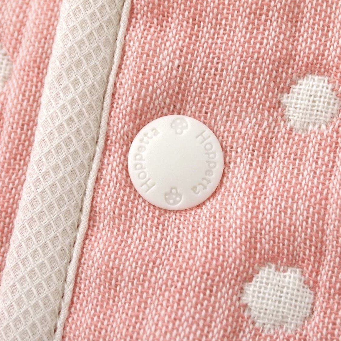 10mois - 超柔軟透氣2-way六重紗防踢睡袋 (動物嘉年華- 珊瑚色)