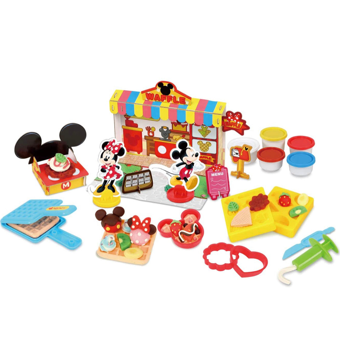 Disney - 迪士尼漢堡店🧇兒童泥膠套裝