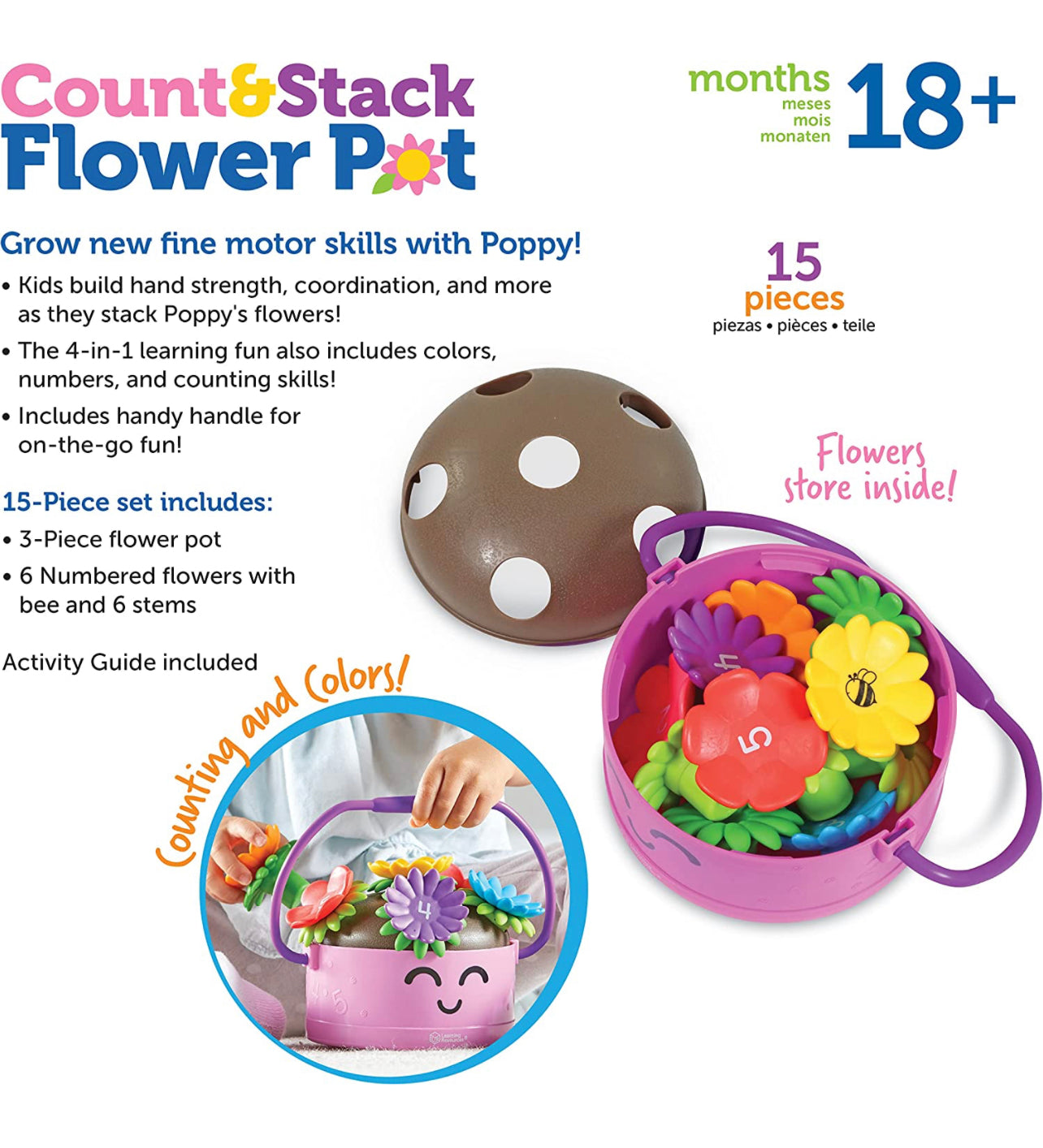 Learning Resources - 手多多彩色小花王