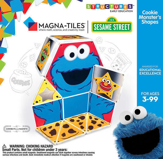 Sesame Street - Cookie Monster 磁力新積木