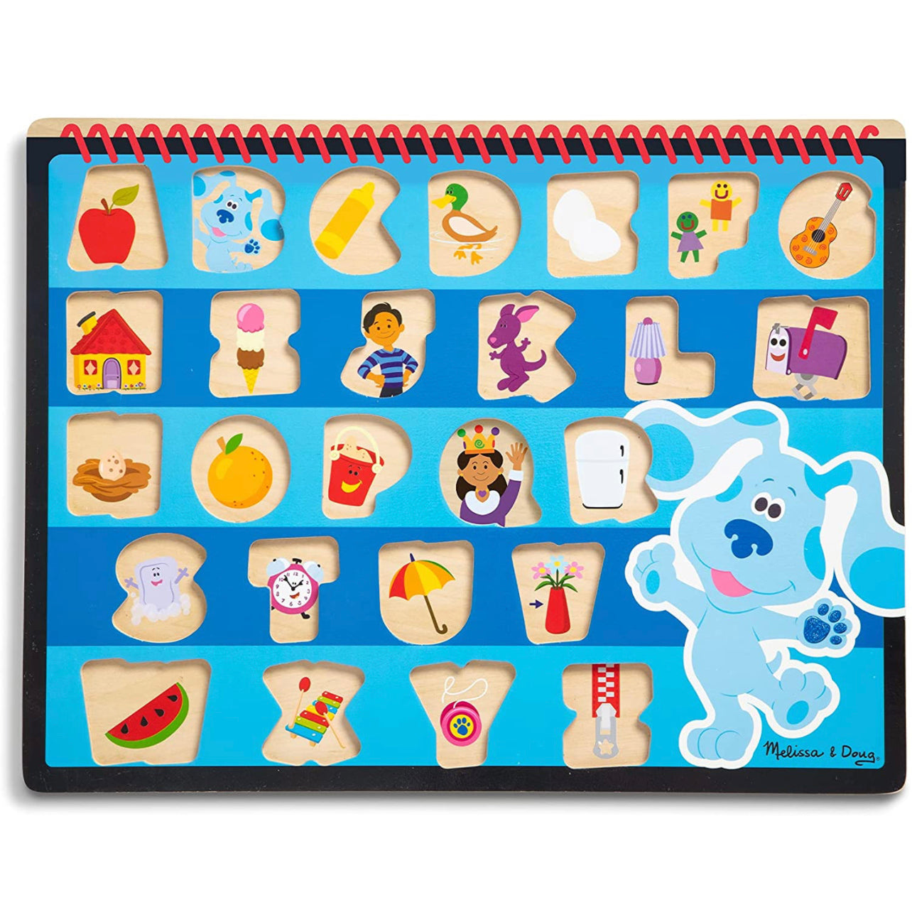 Melissa & Doug x Blue's Clues 🌈必備優質字母板🙆🏻♀️