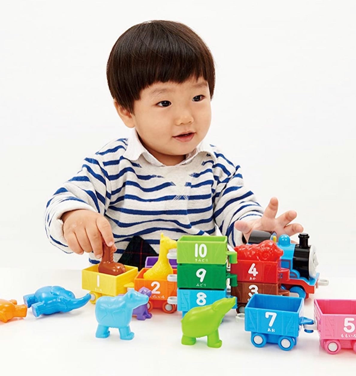 Thomas & Friends - 火車頭Thomas 顏色數字小火車