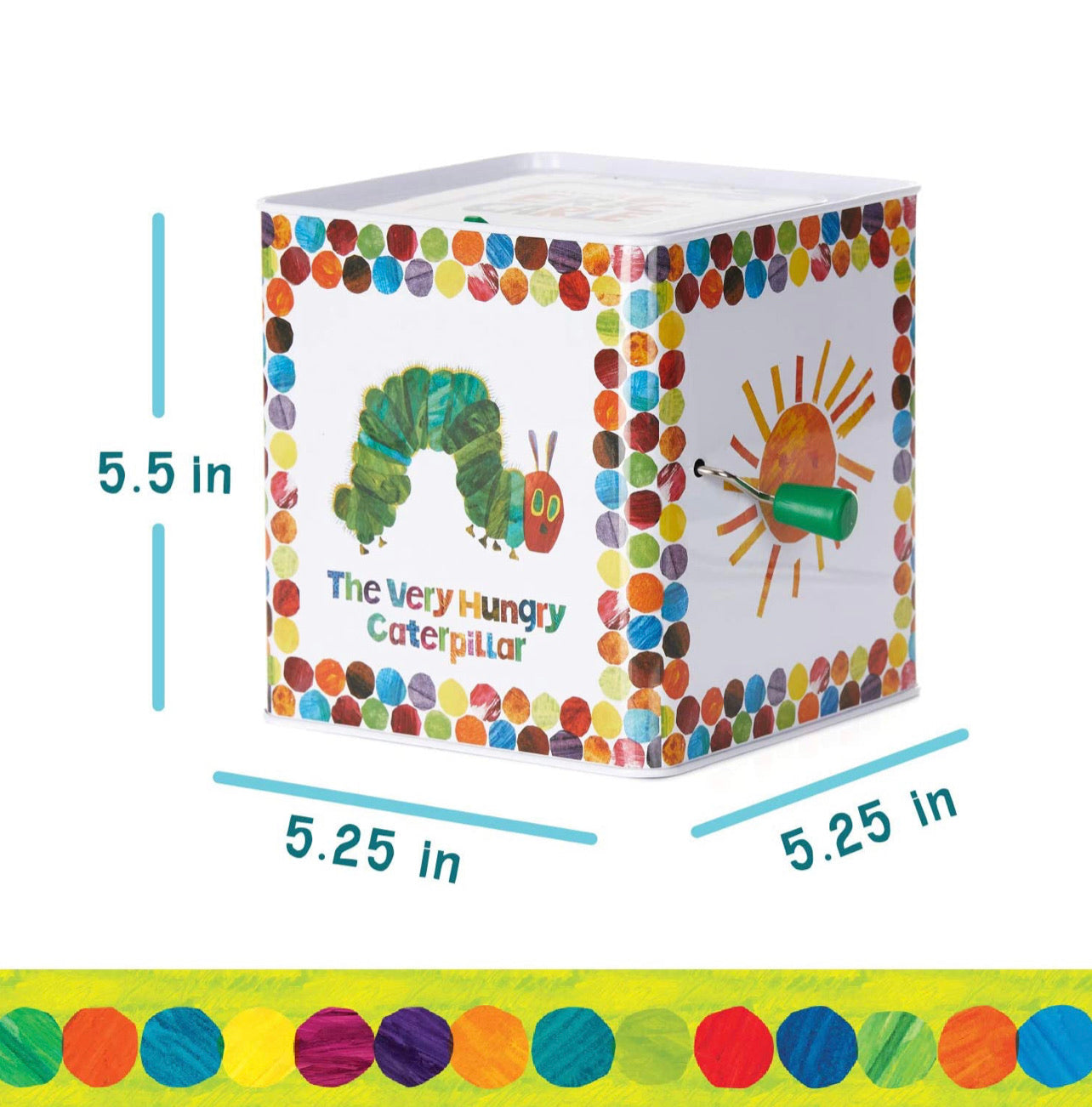 The Very Hungry Caterpillar - 毛毛蟲Jack in the box音樂盒