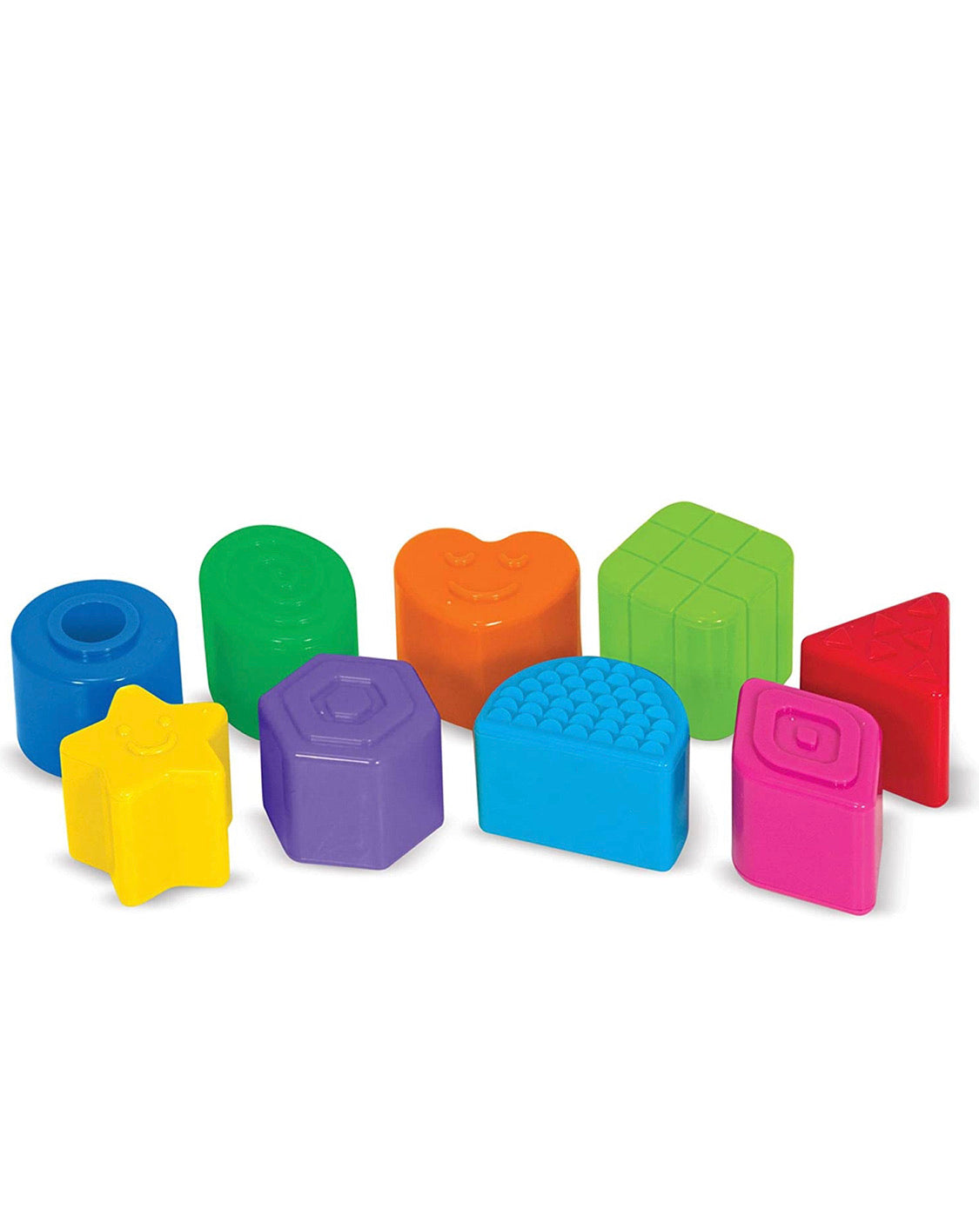 Melissa & Doug - 雙面觸感圖形配對小行李