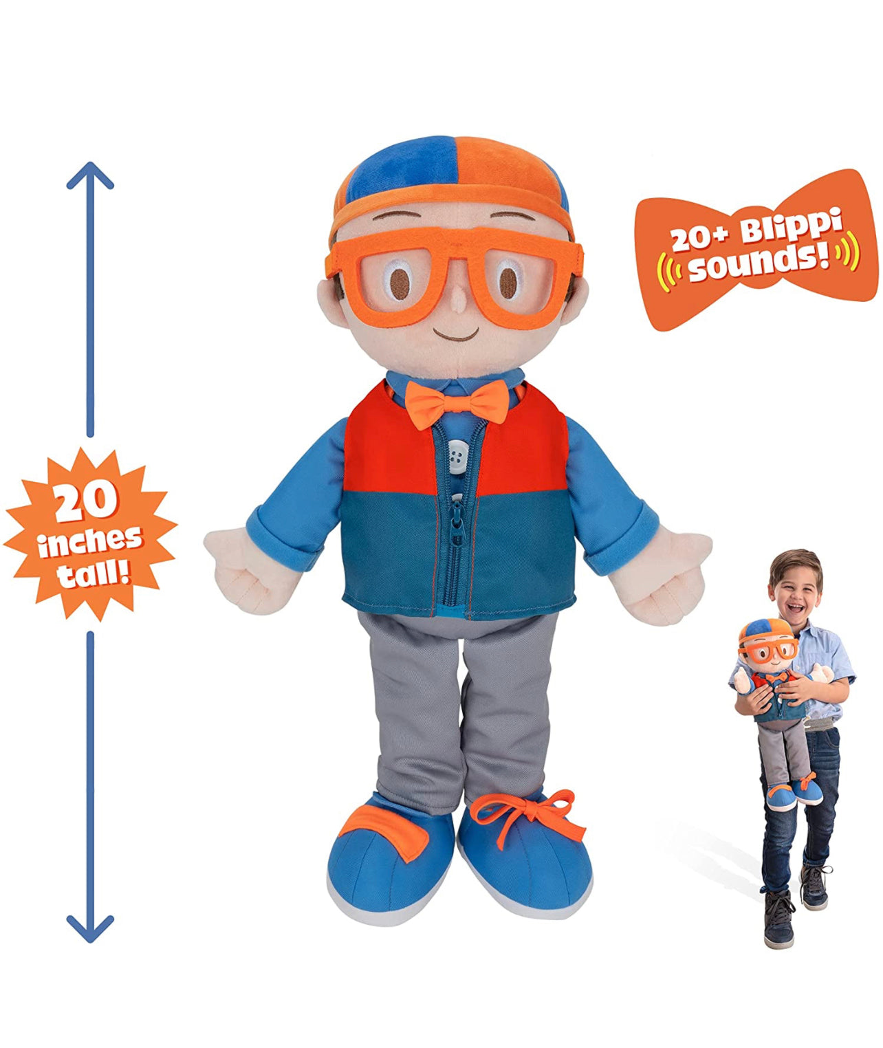 Blippi dress up 音樂公仔