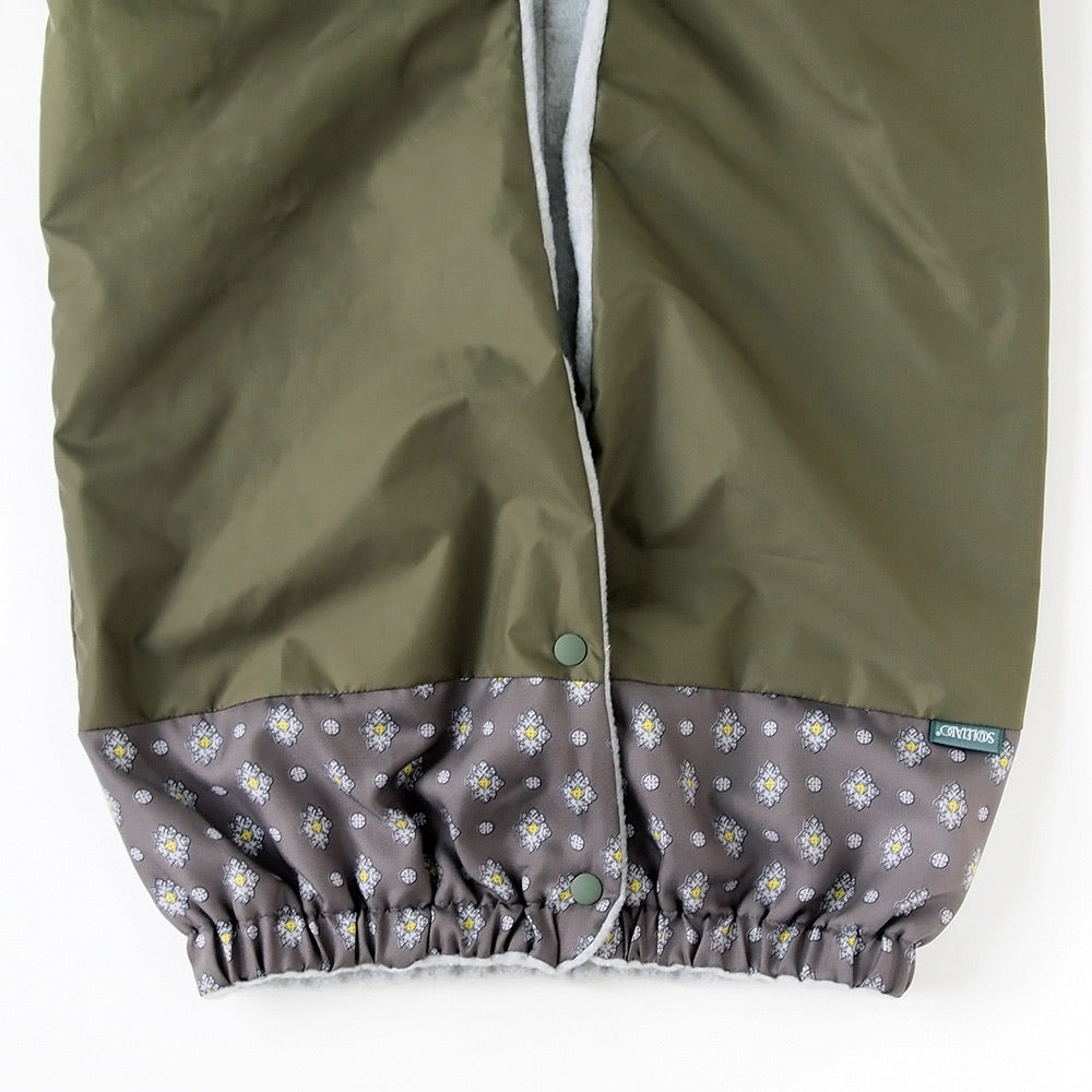 10mois - 日本製多功能保暖披巾 - 墨綠色 (日本限定)