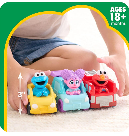 Sesame Street - 芝麻街 Popping Fidget Cars