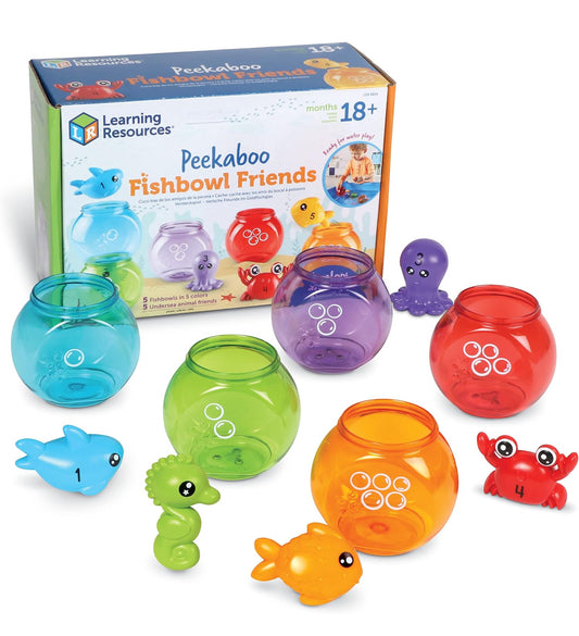 Learning Resources - Peekaboo Fishbowl Friends🐠