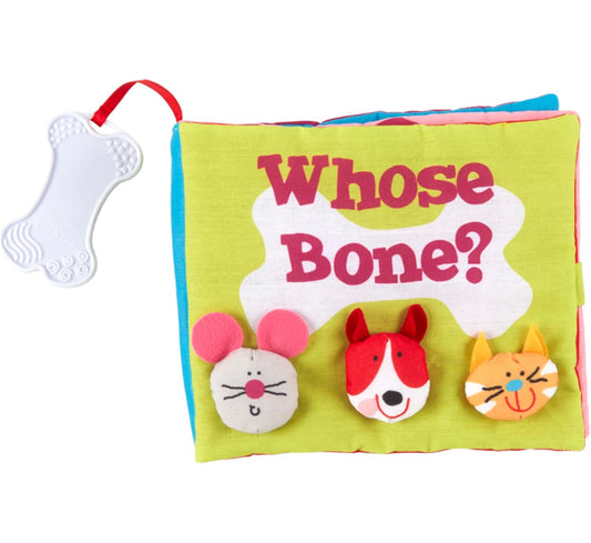 Melissa & Doug - Whose bone?🦴咬咬軟圖書(8面)