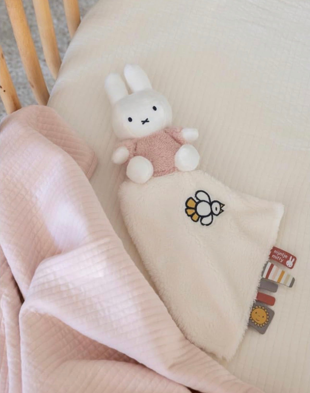 Miffy - 可愛Miffy 毛毛安撫巾