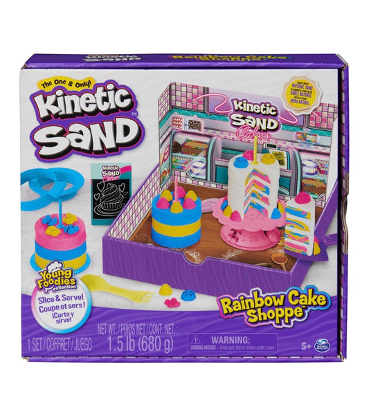 Kinetic Sand 動力沙 Rainbow Cake Shoppe Playset